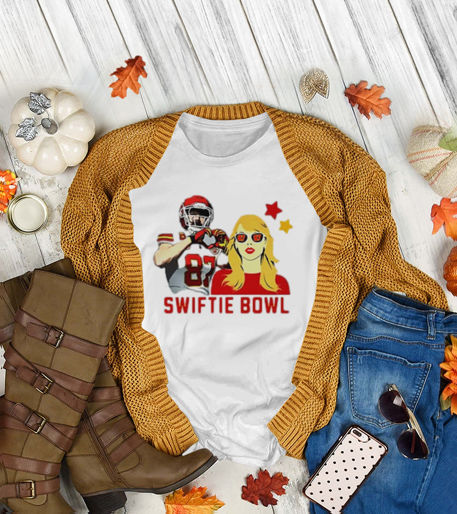 Swiftie Bowl Kansas City Chiefs Football Fan Gear T-Shirt
