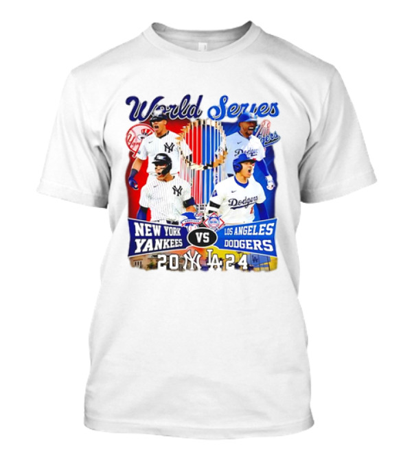World Series 2024 New York Yankees Vs Los Angeles Dodgers T-Shirt