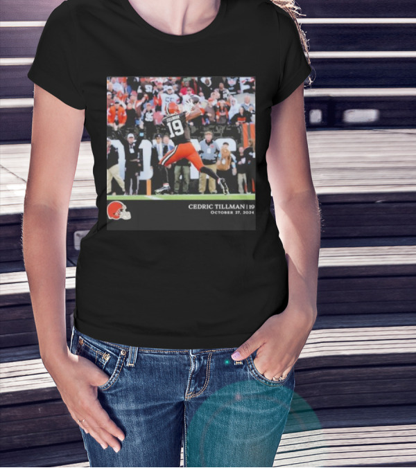 Cleveland Browns Cedric Tillman T-Shirt