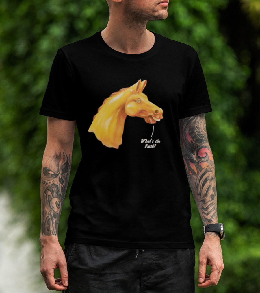 We Live In Time Carousel Horse What's The Rush T-Shirt