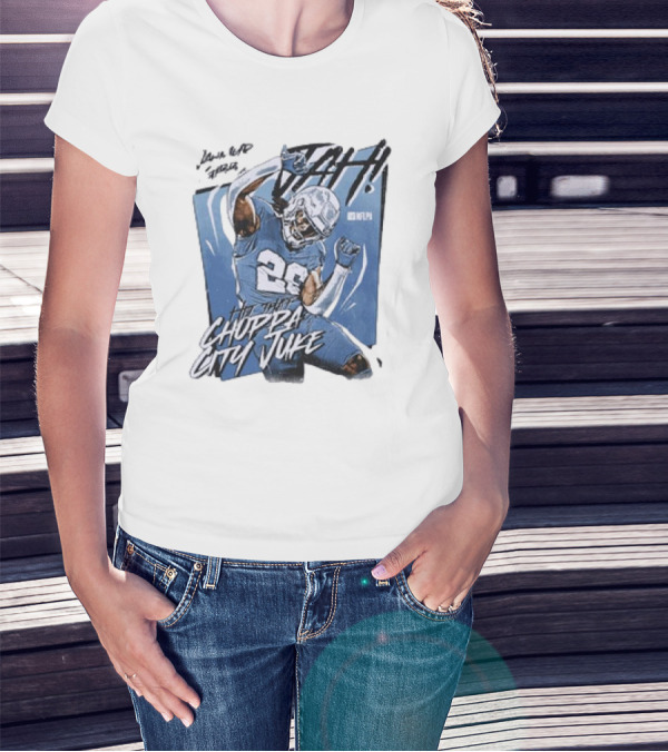 Jahmyr Gibbs Detroit Lions Choppa City Juke NFLPA 26 Football T-Shirt