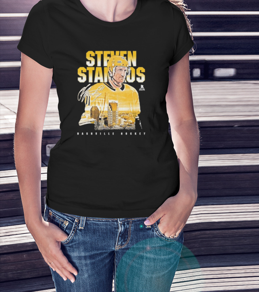 Steven Stamkos Nashville Hockey Landmark T-Shirt
