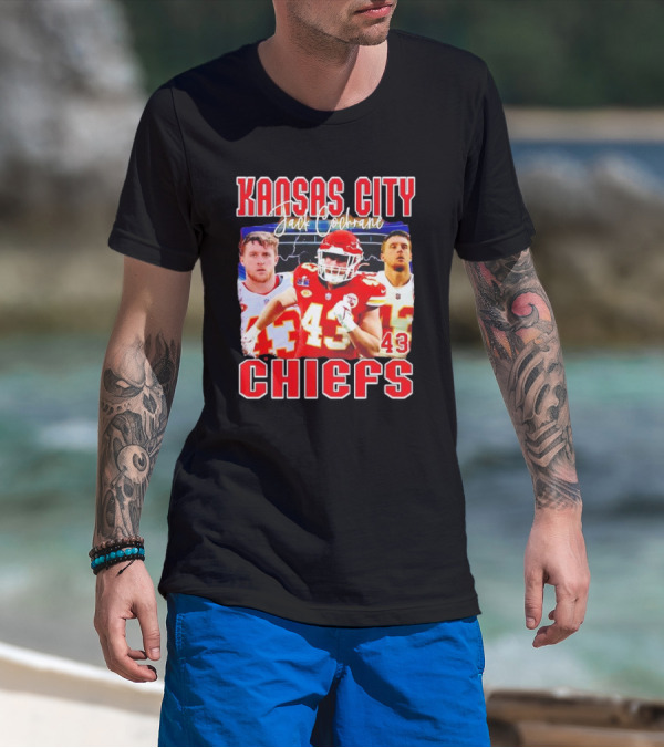 Kansas City Chiefs Jack Cochrane 43 Football T-Shirt