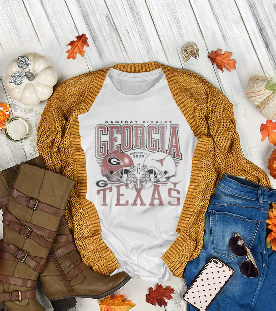 Gameday Rivalry Georgia Texas October 19 T-Shirt