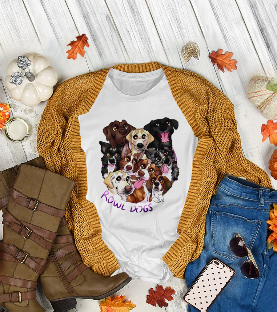 Rowe Dogs Playful Pooches Classic T-Shirt
