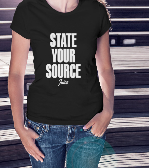 Jaylen Brown State Your Source Juice T-Shirt