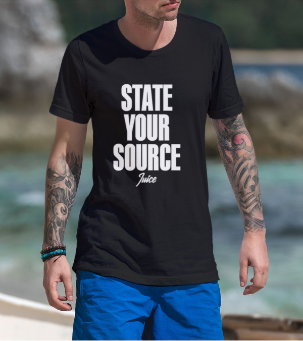 Jaylen Brown State Your Source Juice T-Shirt