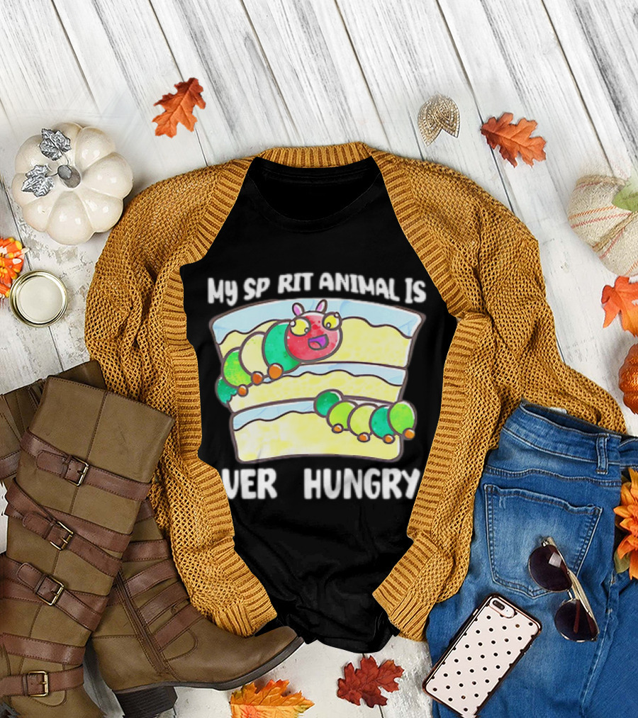 My Spirit Animal Is Very Hungry Caterpillar Cake Slice T-Shirt