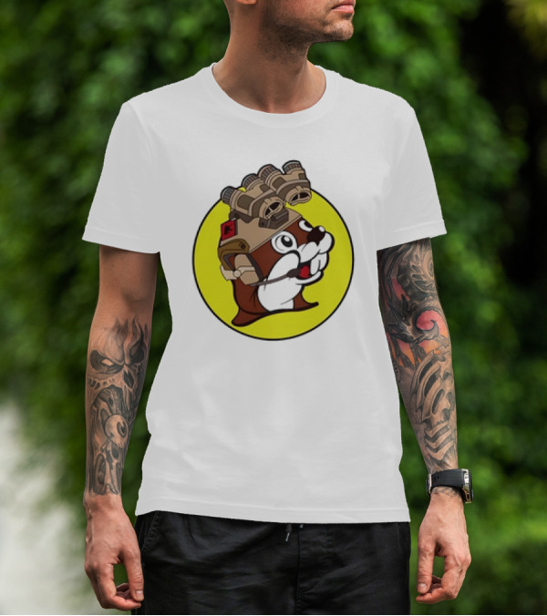 Night Vision Tactical Buc-Ee's Beanie T-Shirt