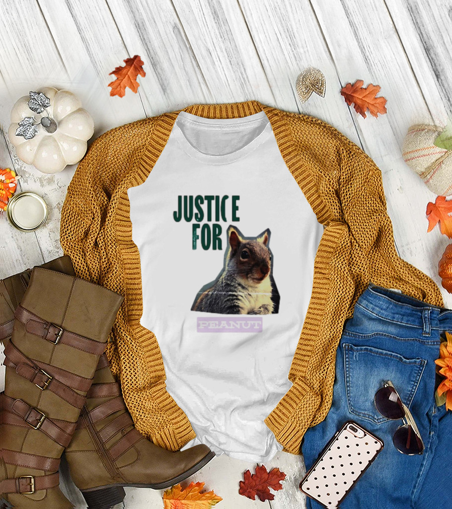 Justice for Peanut Squirrel T-Shirt