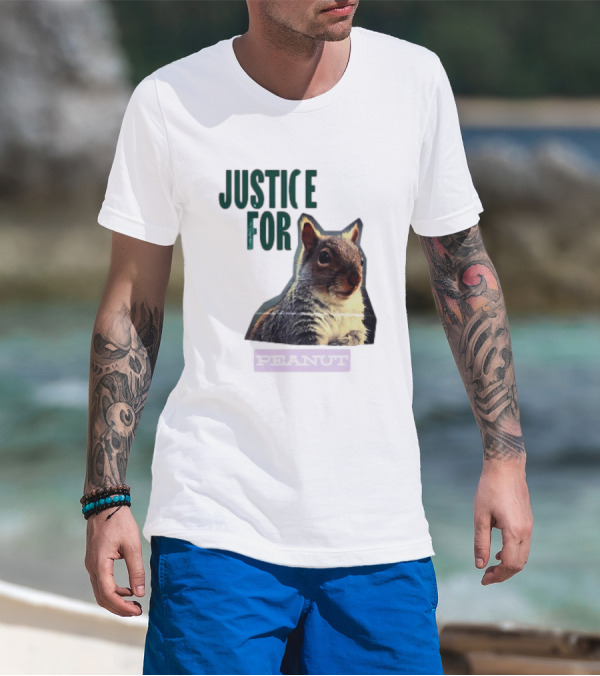 Justice For Peanut Squirrel T-Shirt