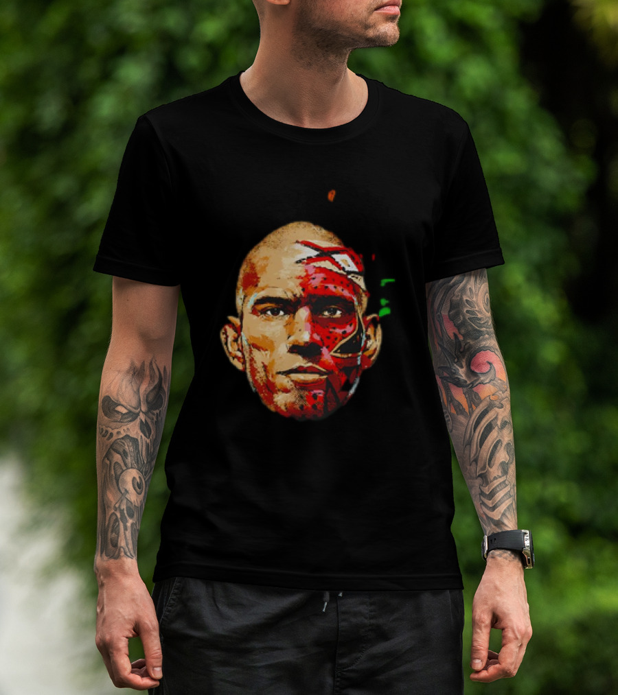 UFC Alex Pereira Face Paint T-Shirt
