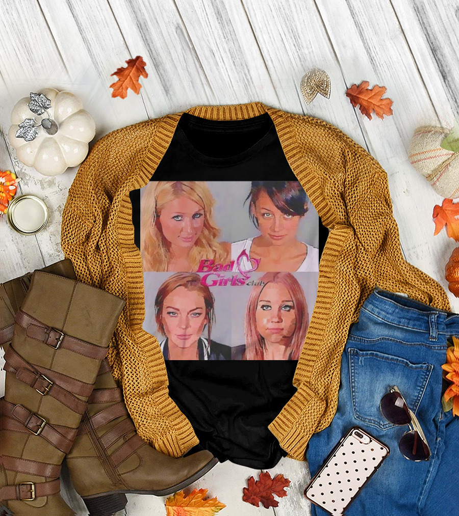Bad Girls Club Iconic Celebrity Faces T-Shirt