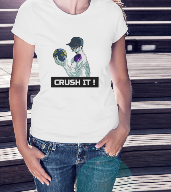 Geekdom101 Frieza Crush It World T-Shirt
