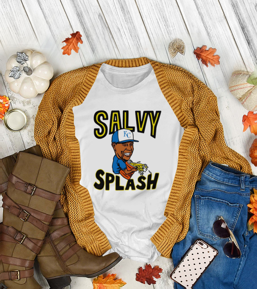 Salvy Splash KC Royals Salvador Johan Perez Player T-Shirt