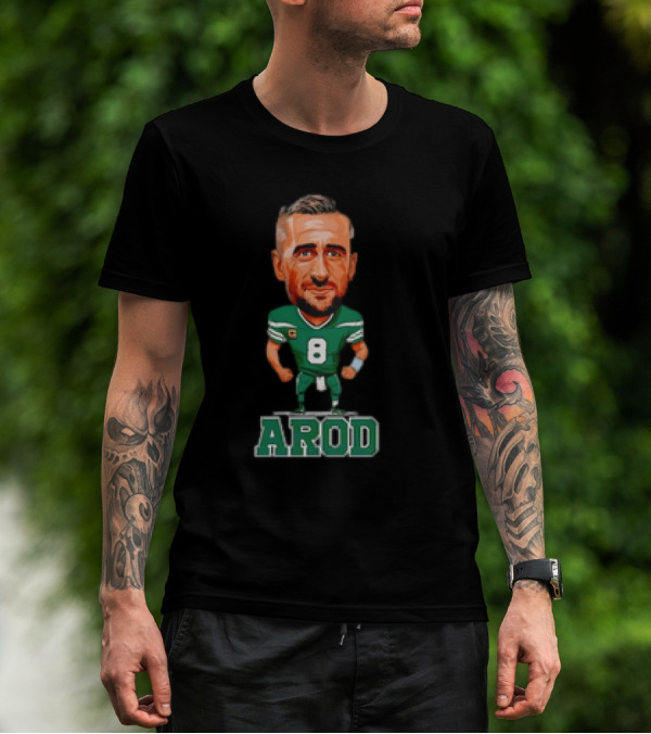Vintage Aaron Rodgers AROD New York Jets Football Fan T-Shirt
