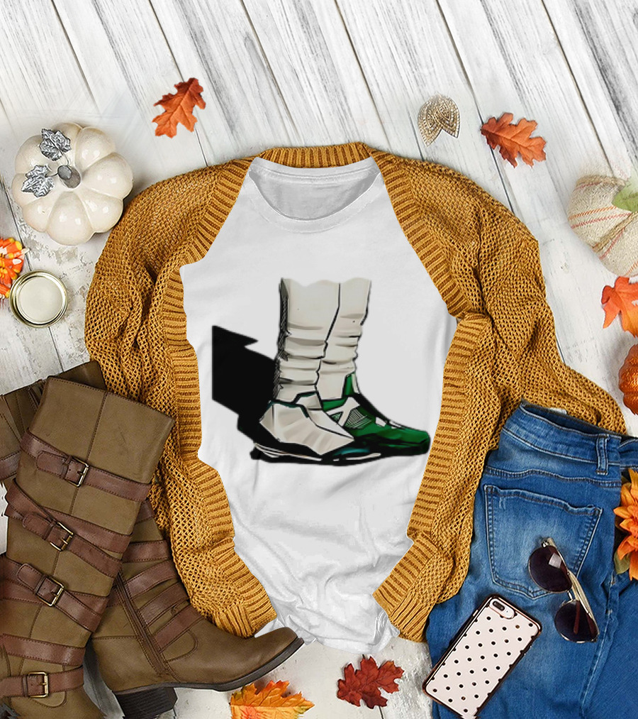 Jalen Hurts Eagles Two Shoes T-Shirt