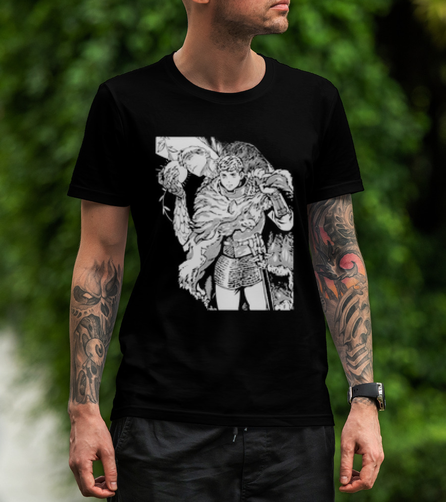 Tasty In Dungeon Anime Knight Fantasy Adventure Scene T-Shirt