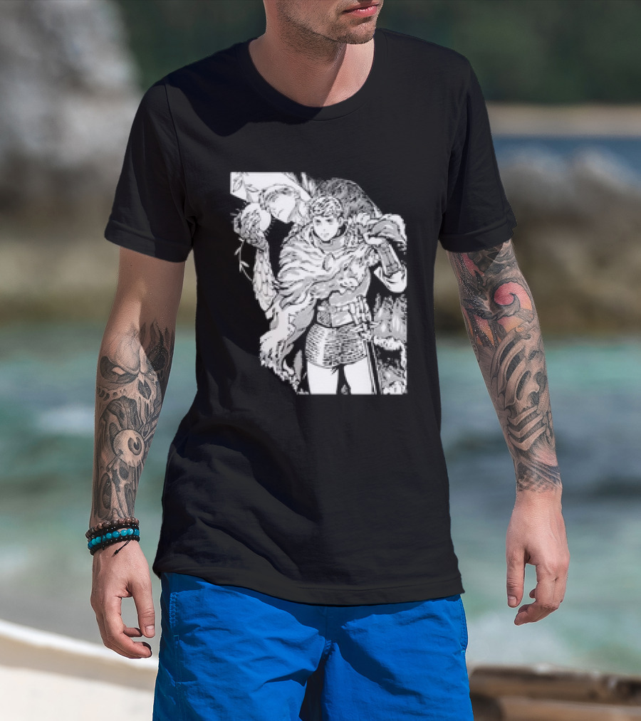 Tasty In Dungeon Anime Knight Fantasy Adventure Scene T-Shirt