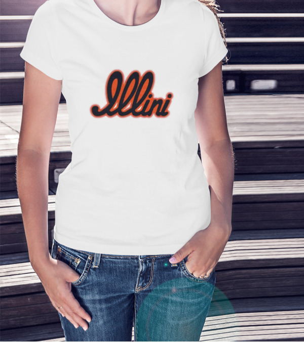 Illini Script University Of Illinois Sports Tradition T-Shirt
