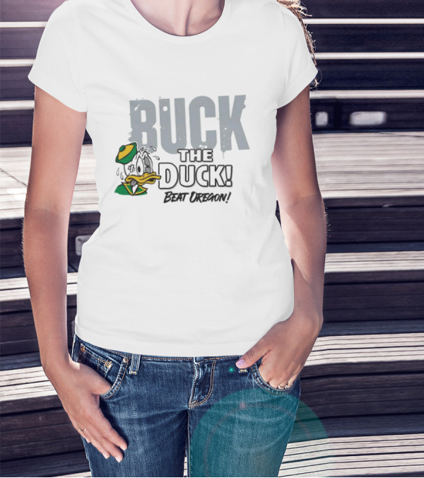 Buck The Duck Beat Oregon Ohio State Buckeyes T-Shirt