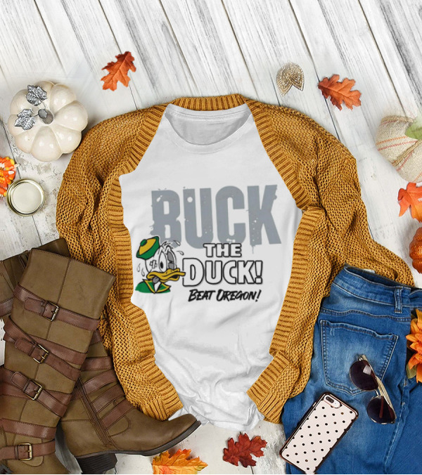 Buck The Duck Beat Oregon Ohio State Buckeyes T-Shirt