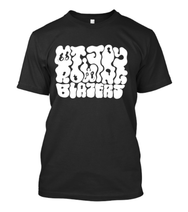 MT Joy Blazers Psychedelic Font T-Shirt