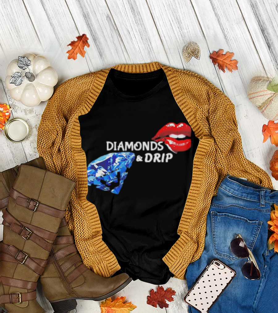 Diamonds and Drip Lips of Seduction Classic T-Shirt