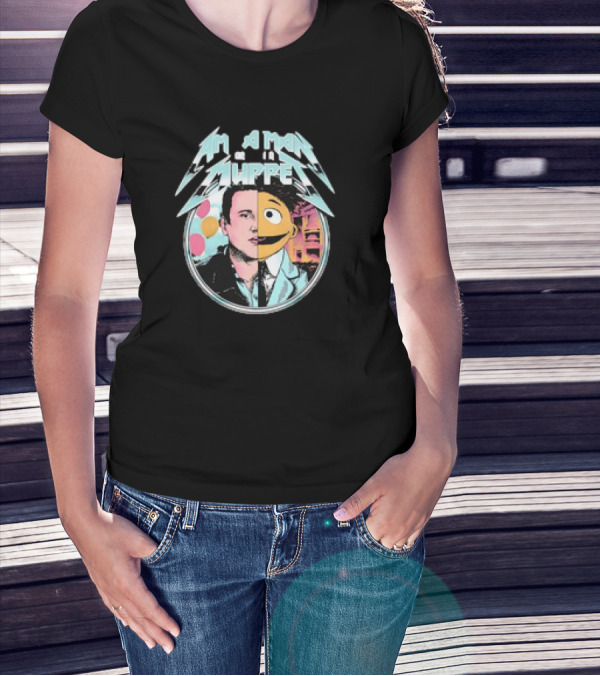 Am I A Man Or A Muppet Split Face Meme T-Shirt