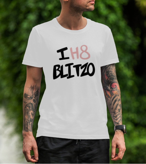 I H8 Blitzo Helluva Boss Fan Merchandise T-Shirt