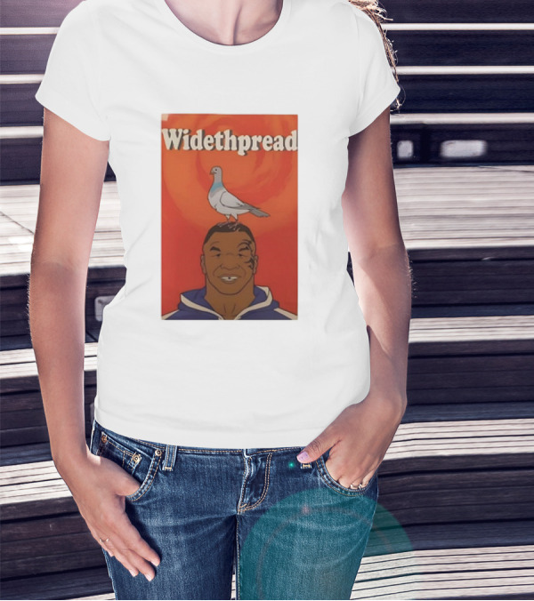 Widethpread Mike Tyson Pigeon T-Shirt