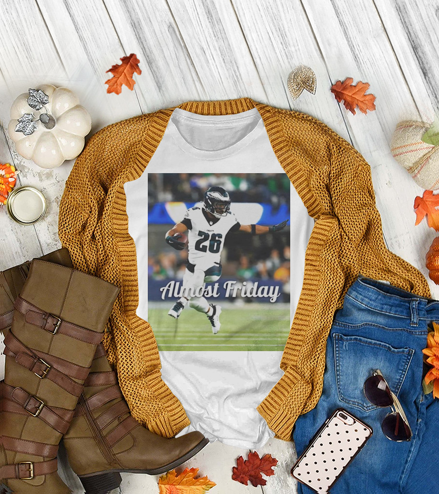 Almost Friday Philadelphia Eagles 26 T-Shirt