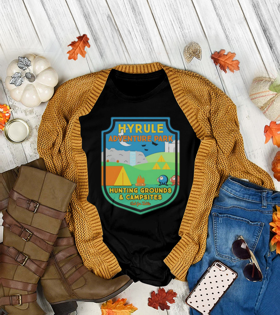 Hyrule Adventure Park Hunting Grounds and Campsites Ask for Zelda T-Shirt