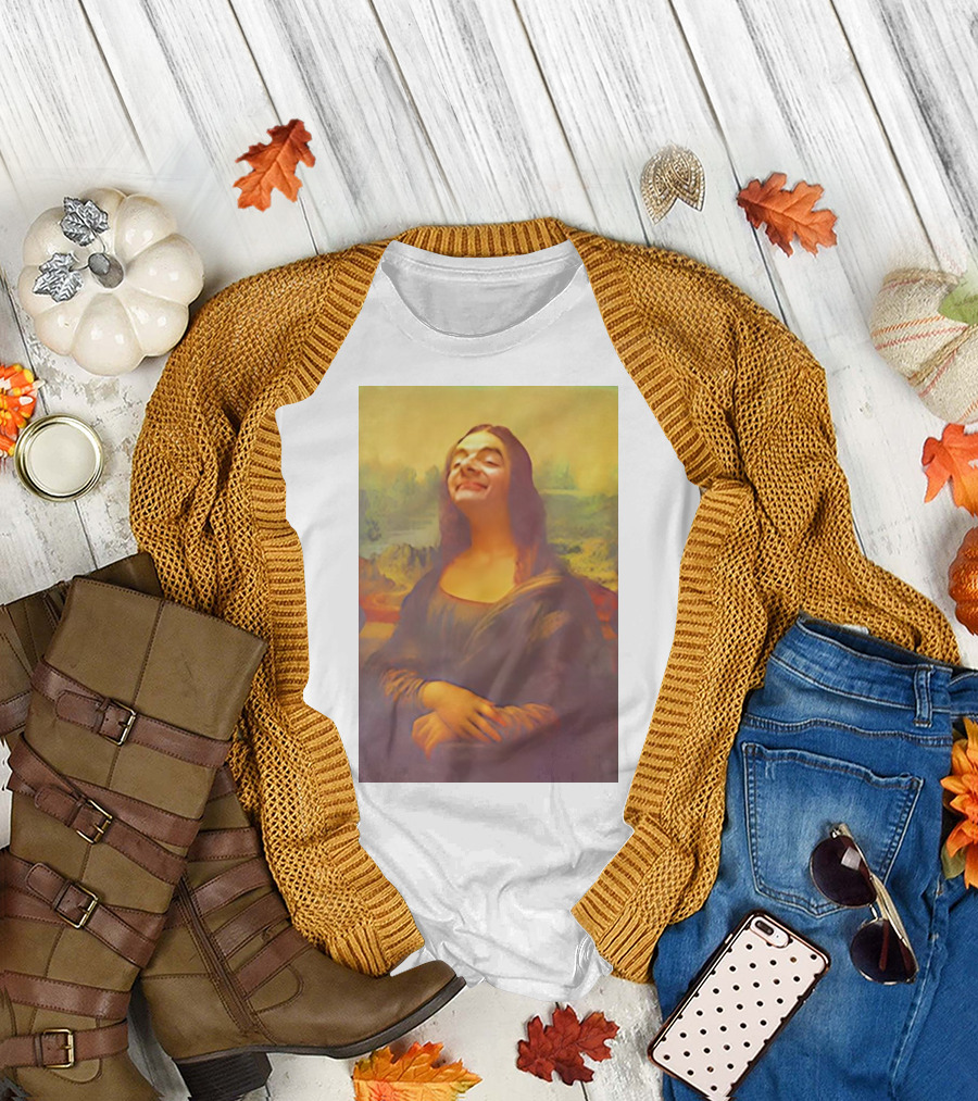 Mr Bean Mona Lisa Vintage T-Shirt