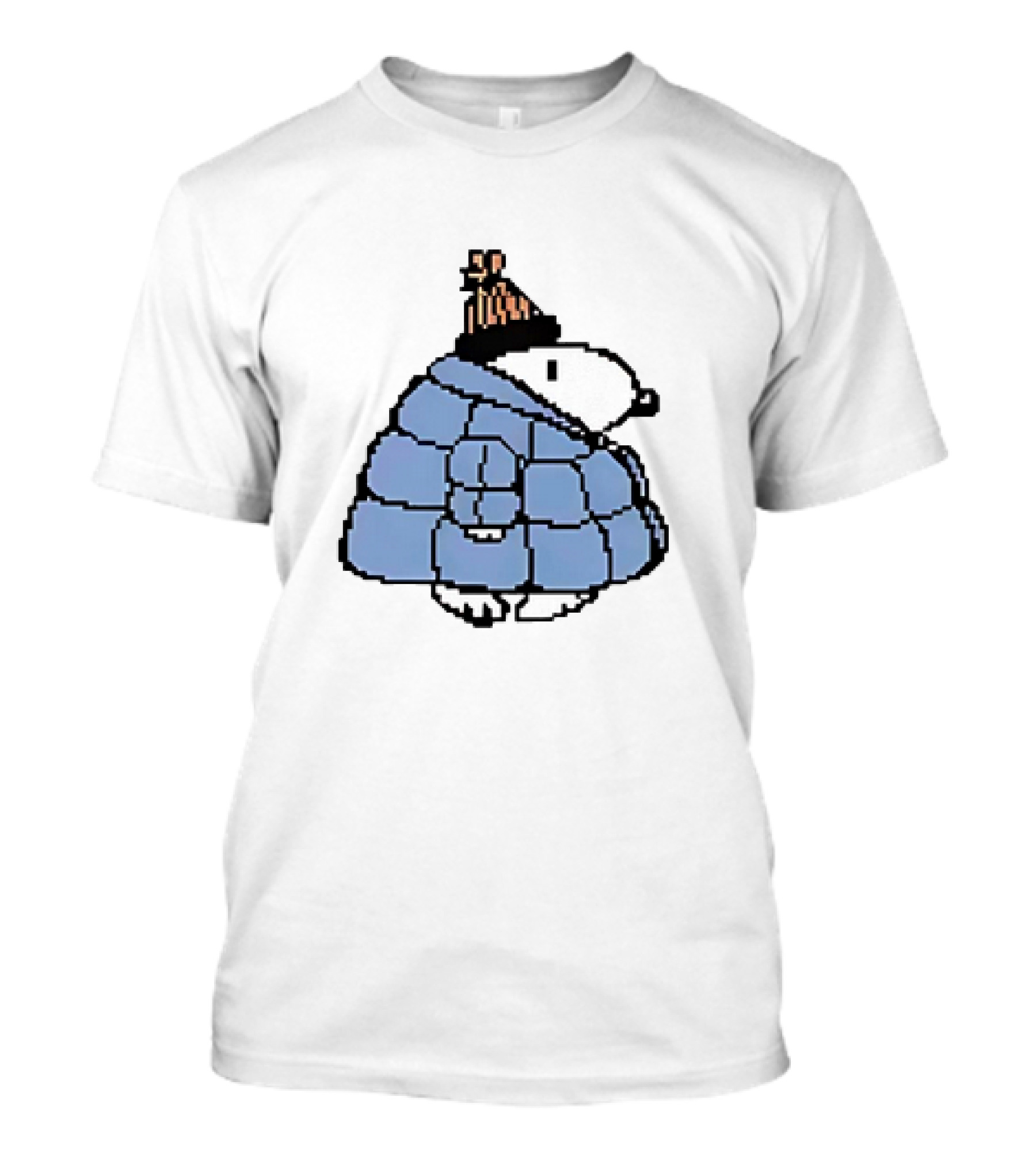 Snoopy Peanuts Winter Puffer Jacket Beanie T-Shirt