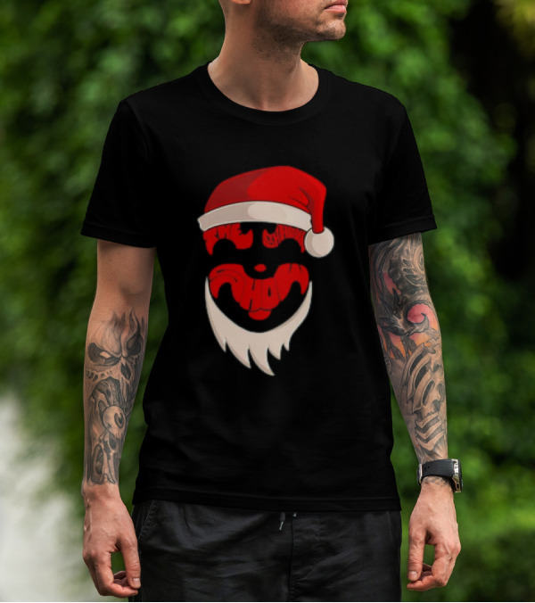 The Shaggs Santa Christmas Face T-Shirt