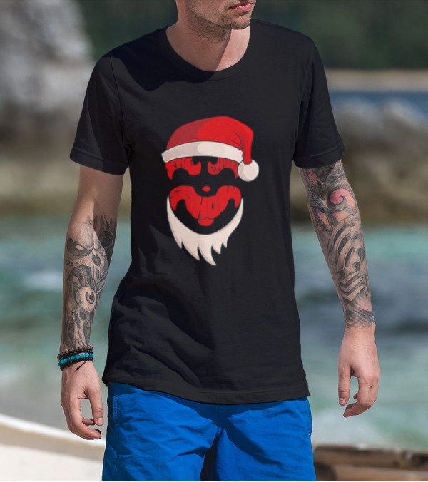 The Shaggs Santa Christmas Face T-Shirt