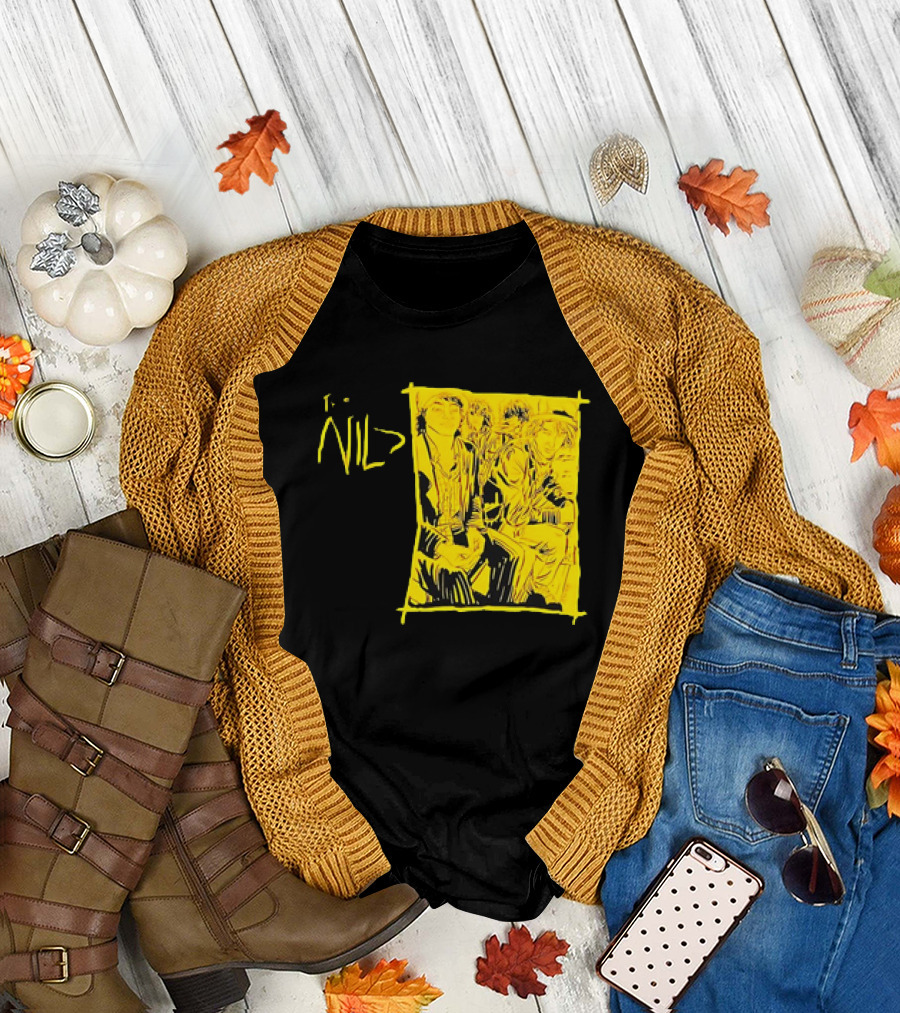 The Nils Comic Band Yellow T-Shirt