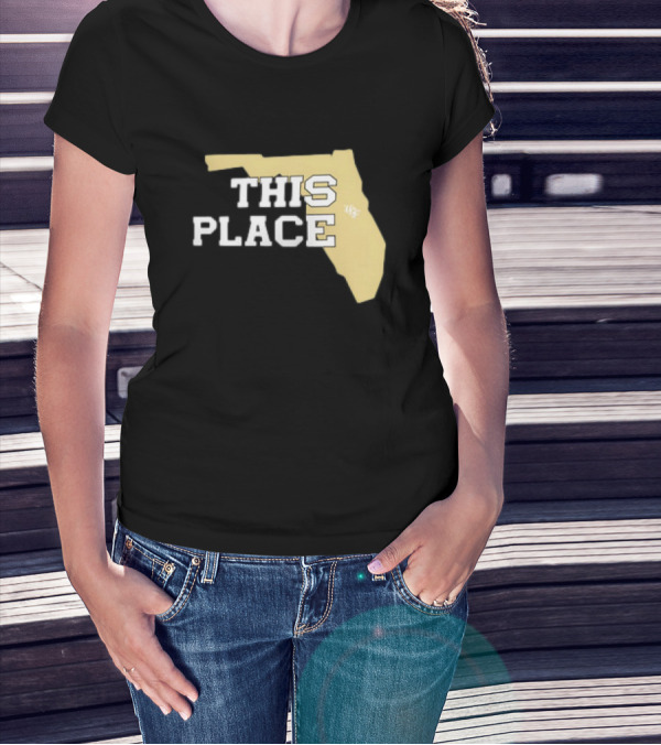 UCF Knights This Place Florida State Outline T-Shirt