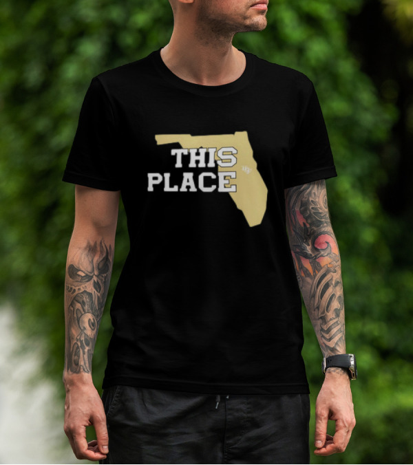 UCF Knights This Place Florida State Outline T-Shirt