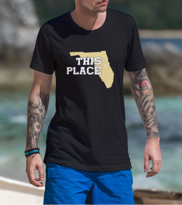 UCF Knights This Place Florida State Outline T-Shirt