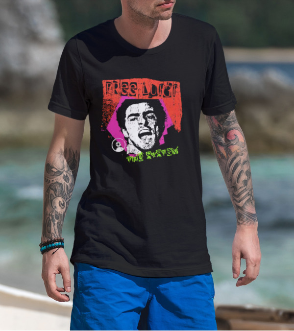 Free Luigi The System Portrait Bold Expression T-Shirt