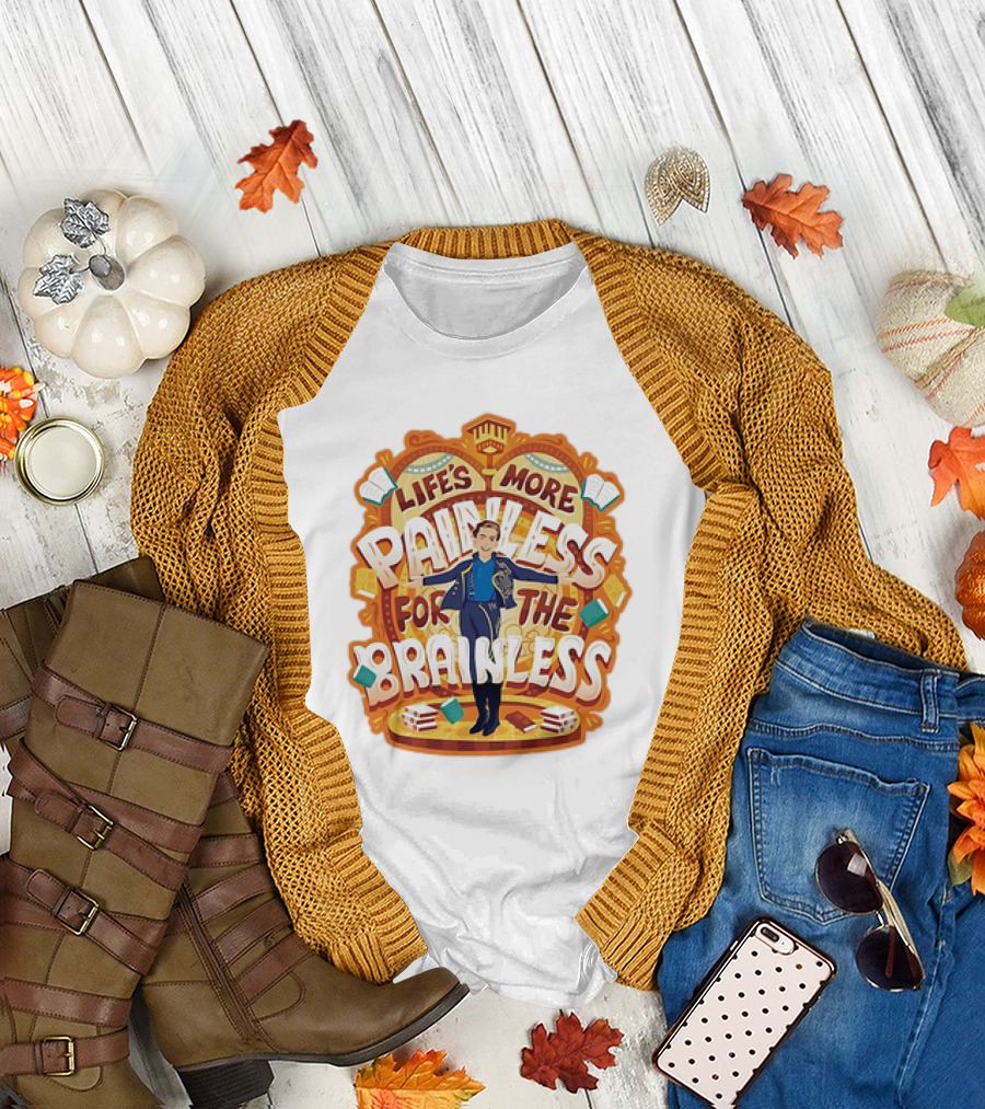 Life’s More Painless for the Brainless Wicked Prince Fiyero Books and Pages T-Shirt