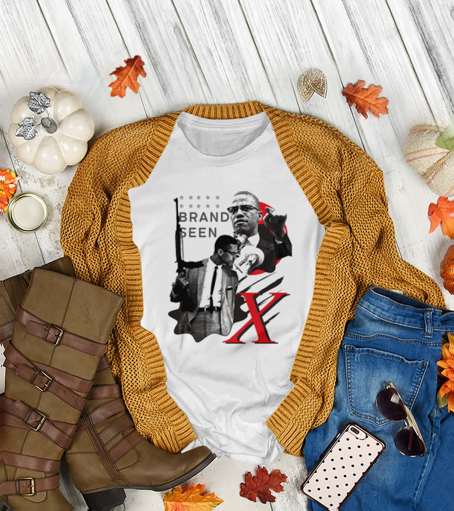 Malcolm X Brand Seen Anthony Edwards X T-Shirt