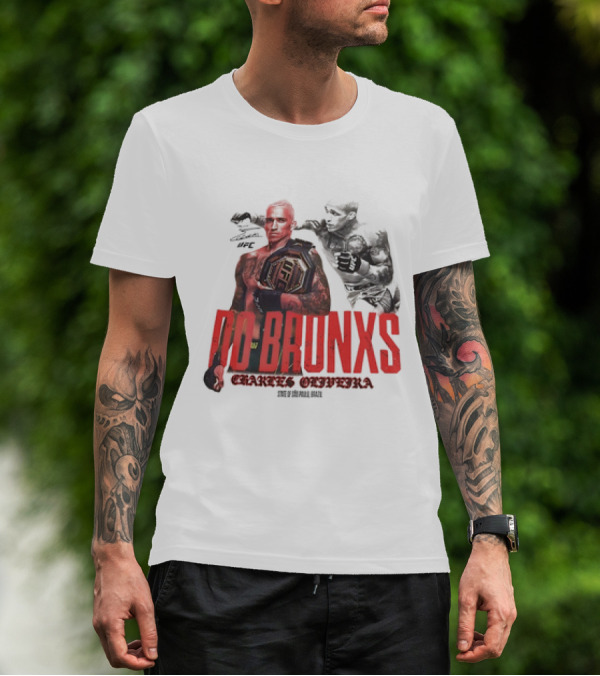 Charles Oliveira Do Bronx UFC Star São Paulo Brazil Champion T-Shirt