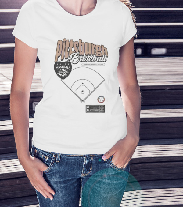 Pittsburgh Baseball Everyone’s Favorite Pastime Field T-Shirt