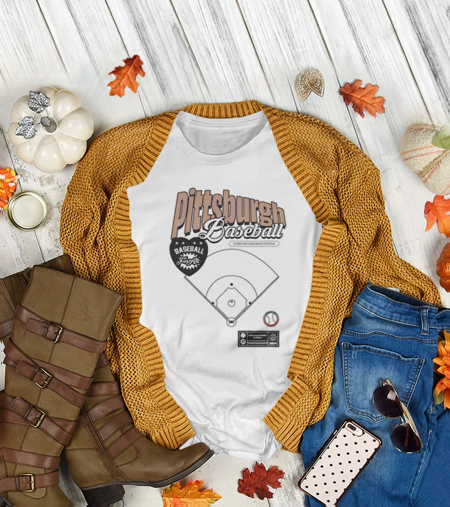 Pittsburgh Baseball Everyone’s Favorite Pastime Field T-Shirt