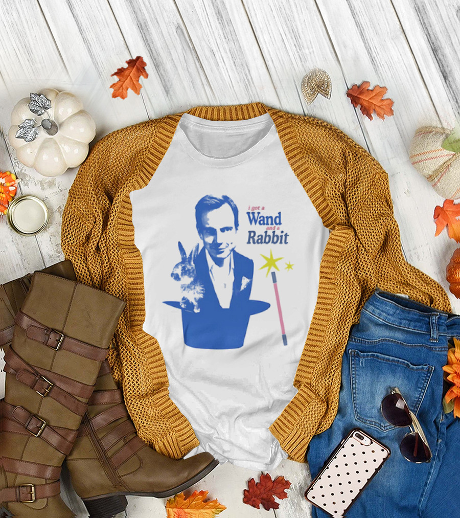 Will Arnett I Got a Wand and a Rabbit Magic Hat Image T-Shirt