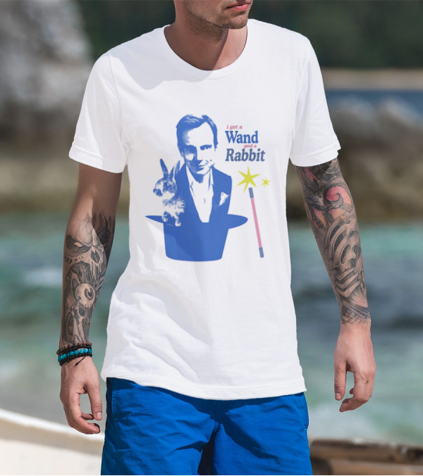 Will Arnett I Got A Wand And A Rabbit Magic Hat Image T-Shirt