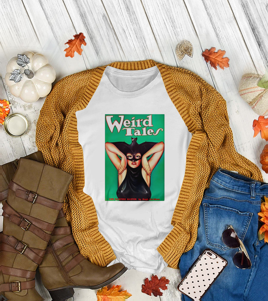 Weird Tales The Vampire Master Batwoman by Hugh Davidson T-Shirt